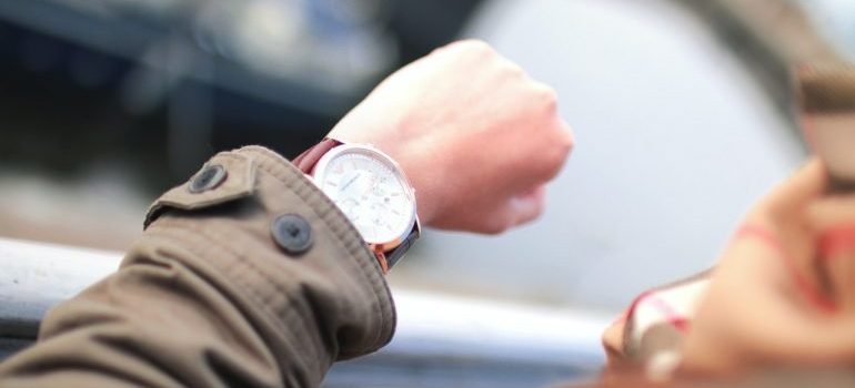 The moving day has arrived