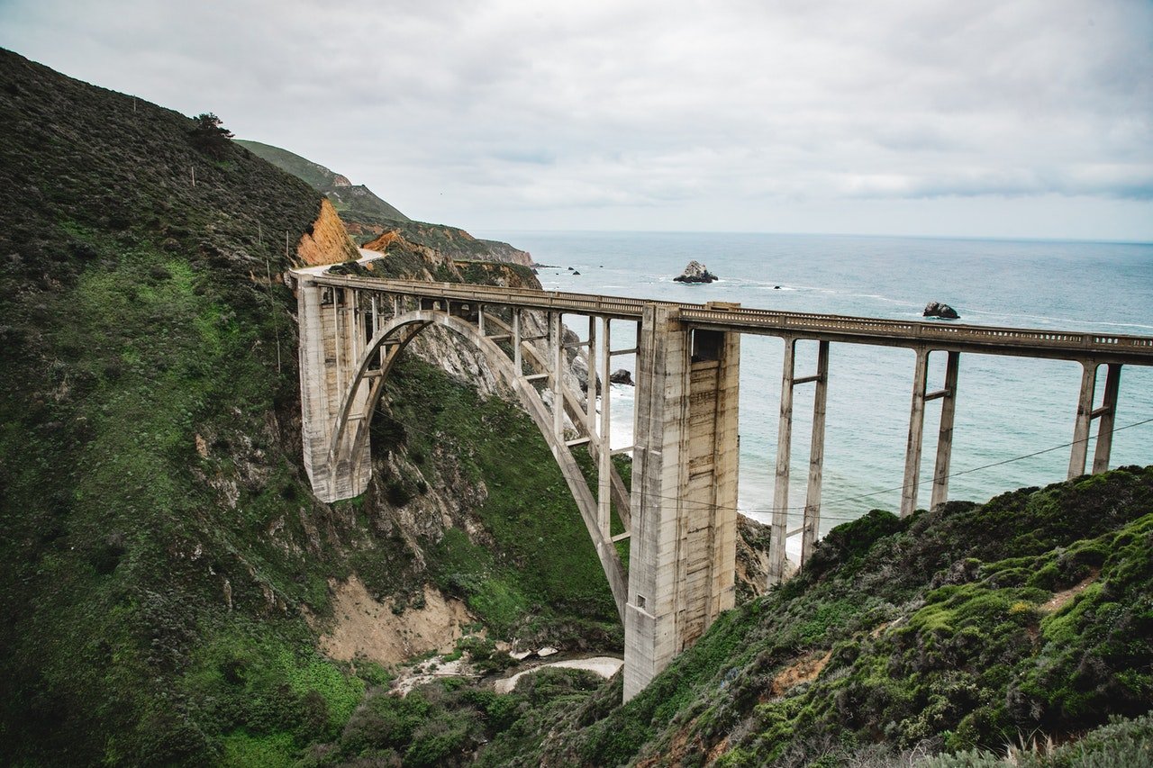 Bixby Creek Bridge in Big Sur