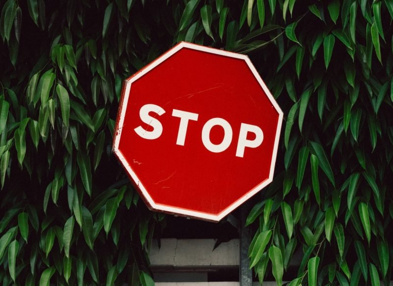 A sign stop for the items your California movers will not move