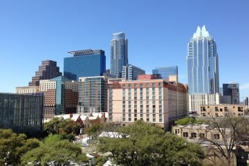 Austin city downtown