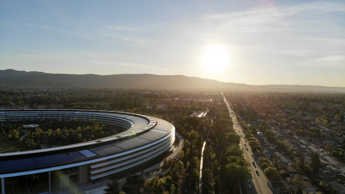 A view of Cupertino