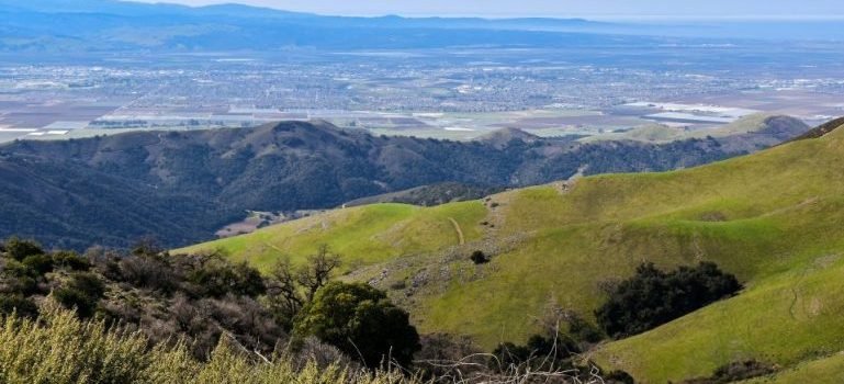 green mountains in Salinas