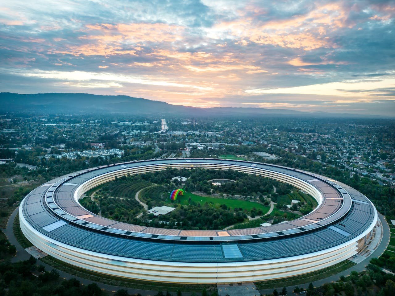 View of the Apple Park