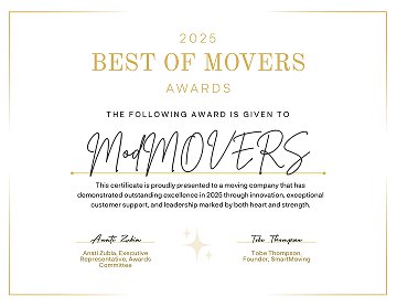 best of movers award